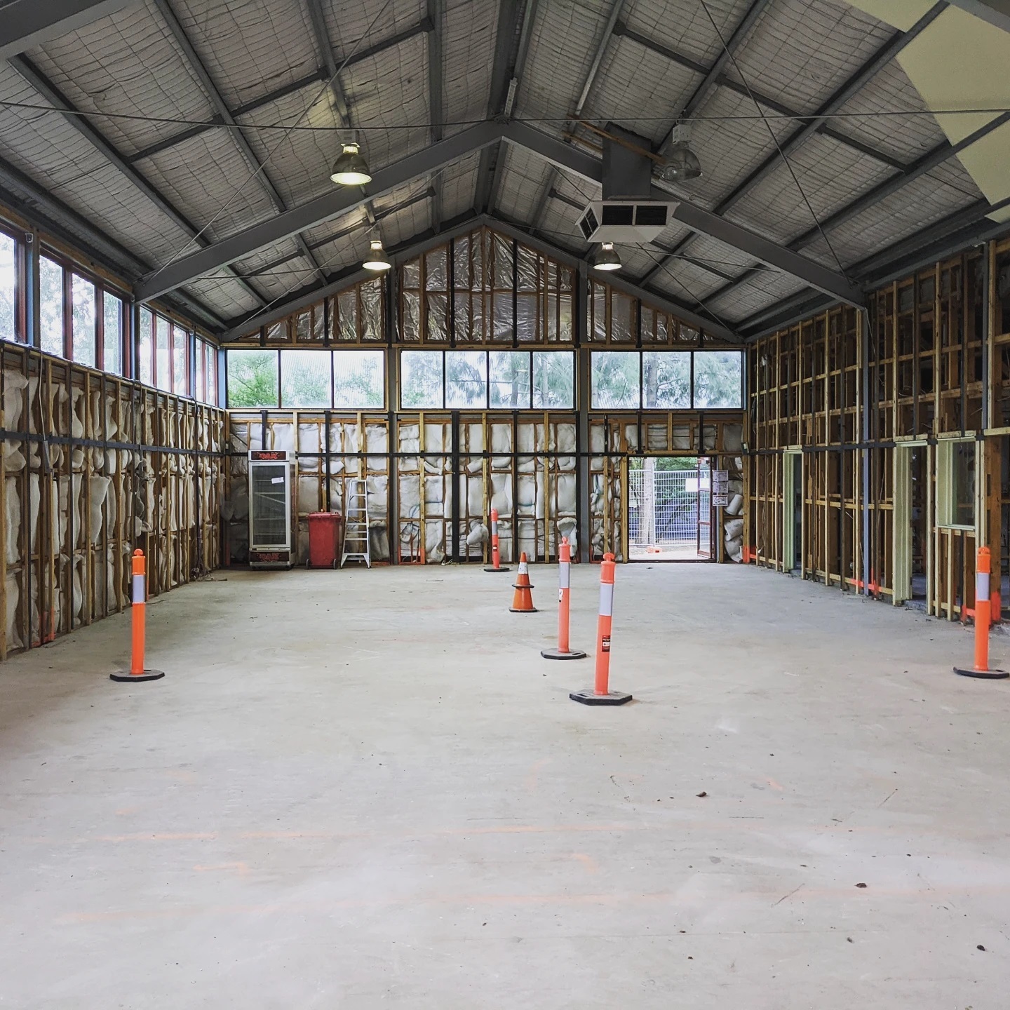 Deconstructors Demolition, Victoria - This week we've been stripping out wall linings of the gymnasium building at Williamstown Primary School for Insuraplex #demolition #construction #restoration #building